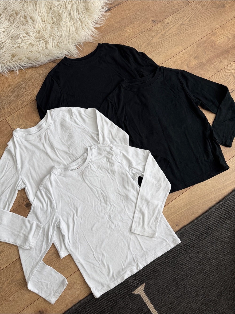 Set of 4 Cat & Jack Long-Sleeve shirts